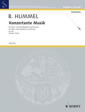 Hummel, B: Konzertante Musik op. 86