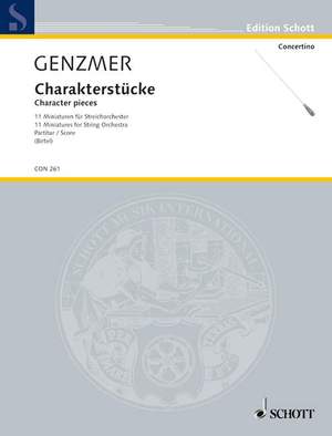 Genzmer, H: Character pieces GeWV 131