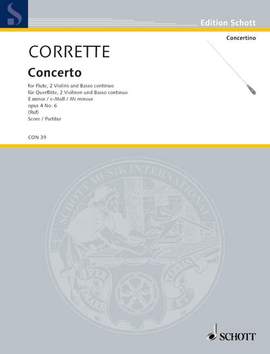 Corrette, M: Concerto E minor E minor op. 4/6