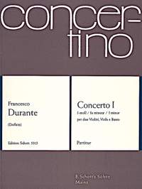 Durante, F: Concerto I F Minor