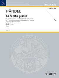 Handel, G F: Concerto grosso op. 6 HWV 319