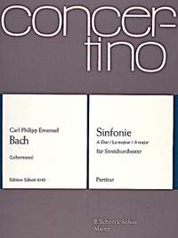 Bach, C P E: Sinfonie A Major Wq 182/4