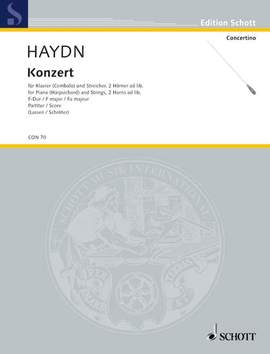 Haydn, J: Concerto F Major F major