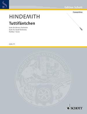 Hindemith, P: Tuttifäntchen