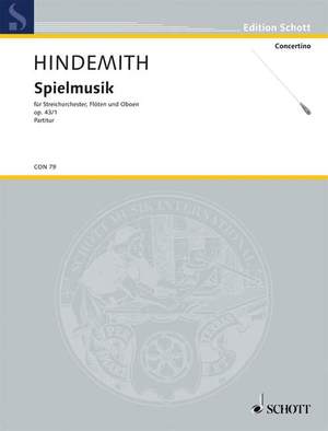 Hindemith, P: Spielmusik op. 43 Nr. 1