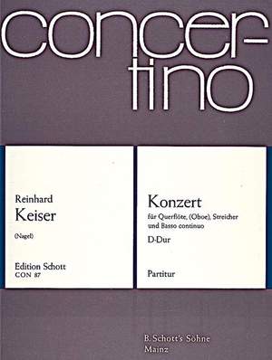 Keiser, R: Concerto D major