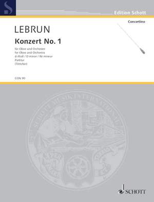 Lebrun, L A: Concerto No. 1 D minor