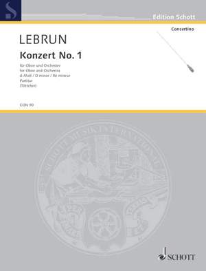 Lebrun, L A: Konzert No. 1 d-Moll D minor