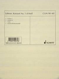 Lebrun, L A: Konzert No. 1 d-Moll D minor