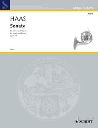 Haas, J: Sonate op. 29