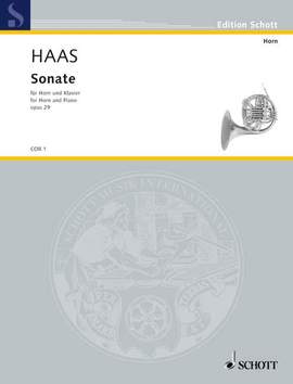 Haas, J: Sonate op. 29