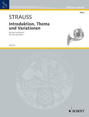 Strauss, R: Introduction, Theme and Variations o. Op. AV. 52