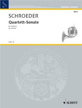 Schroeder, H: Quartett-Sonate