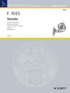 Ries, F: Sonata in F major op. 34