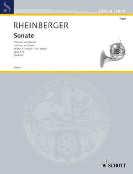 Rheinberger, J G: Sonata Eb major E flat major op. 178