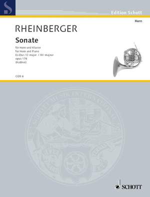 Rheinberger, J G: Sonata Eb major op. 178