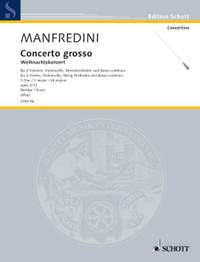 Manfredini, F: Concerto grosso C-Dur C major op. 3/12
