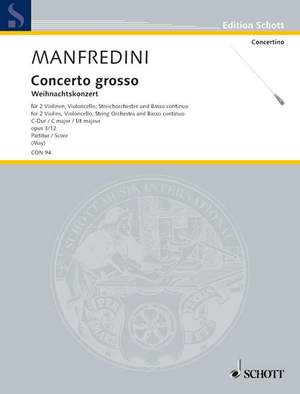 Manfredini, F: Concerto grosso C Major op. 3/12