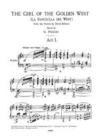 Puccini: La Fanciulla del West (English & Italian text) Product Image