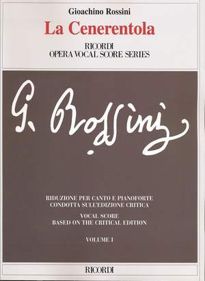Rossini: La Cenerentola (Crit.Ed.)
