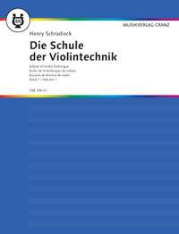 Schradieck: Die Schule der Violintechnik Vol.1