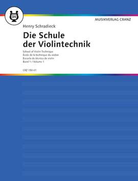 Schradieck: Die Schule der Violintechnik Vol.1