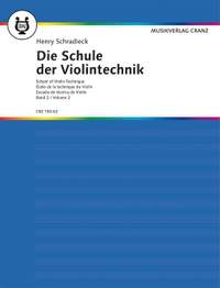 Schradieck: Die Schule der Violintechnik Vol.2