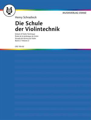 Schradieck: Die Schule der Violintechnik Vol.2