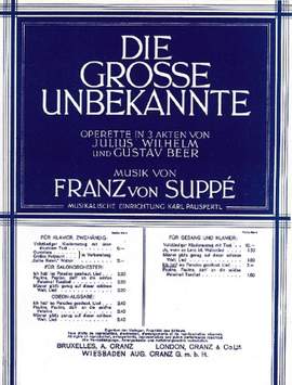 Suppé, F v: Ich hab ins Paradies geschaut