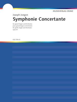 Jongen, J: Symphonie Concertante op. 81