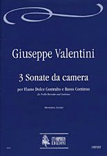 Valentini, G: 3 Sonate da camera