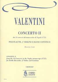 Valentine, R: Concerto No. 2