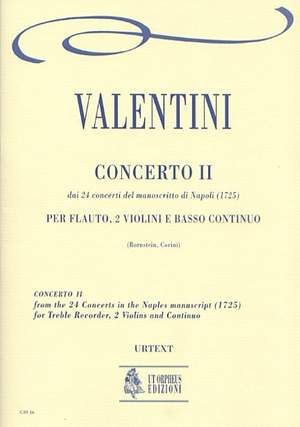 Valentine, R: Concerto No. 2