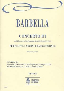 Barbella, F: Concerto No. 3