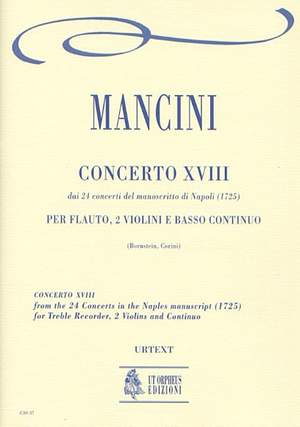 Mancini, F: Concerto No. 18