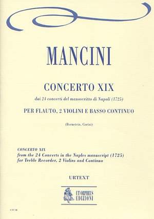 Mancini, F: Concerto No. 19