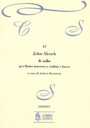 Alcock, J: 6 Solos (London c.1770)