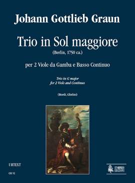 Graun, J G: Trio G major