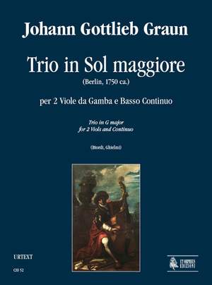 Graun, J G: Trio G major