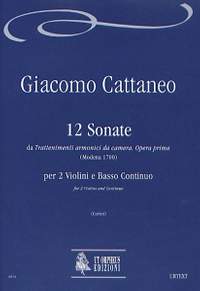 Cattaneo, G: 12 Sonatas