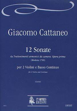 Cattaneo, G: 12 Sonatas