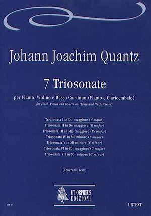 Quantz, J J: 7 Triosonatas Vol. 1