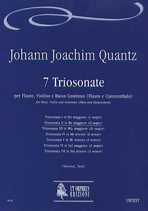 Quantz, J J: 7 Triosonatas Vol. 2