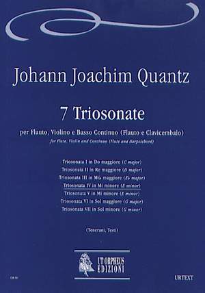 Quantz, J J: 7 Triosonatas Vol. 4