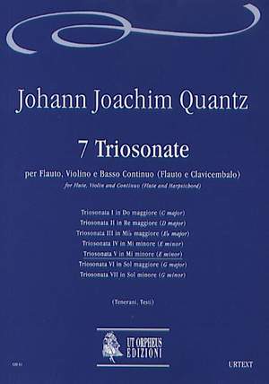 Quantz, J J: 7 Triosonatas Vol. 5
