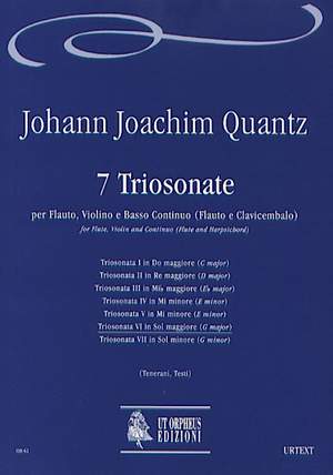 Quantz, J J: 7 Triosonatas Vol. 6