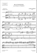 Claude Debussy: Rapsodie - Réduction Pour Saxophone Et Piano Product Image