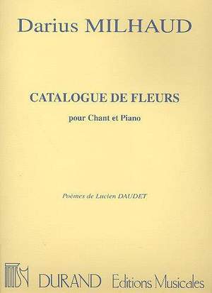 Milhaud: Catalogue de Fleurs Op.60 (med)