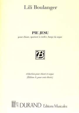 Boulanger: Pie Jesu (high)