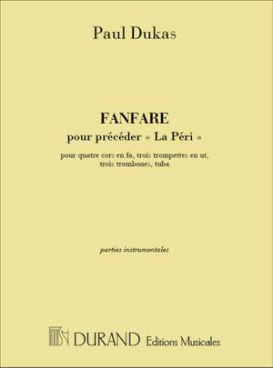 Dukas: Fanfare pour préceder 'La Péri'